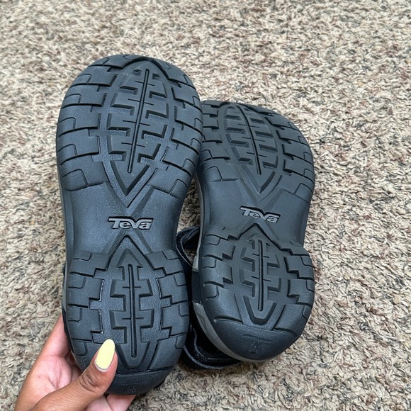 Teva Terra Fi 5 Universal Mens Black Grey Sport Hiking Sandals 1110392 Size 9 main image 2